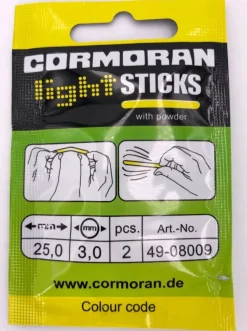Cormoran Knicklicht Box 4,5x37mm Blau 50x2Stk.
