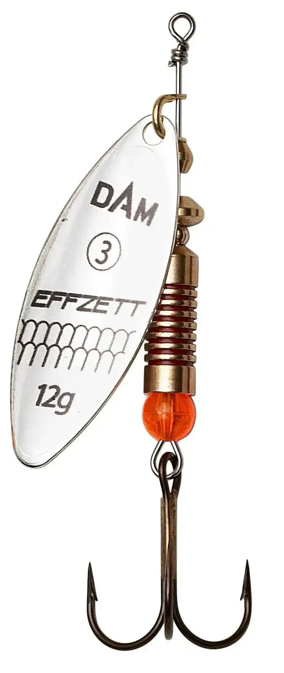 DAM FZ Predator Spinner #2 Reflex Yellow