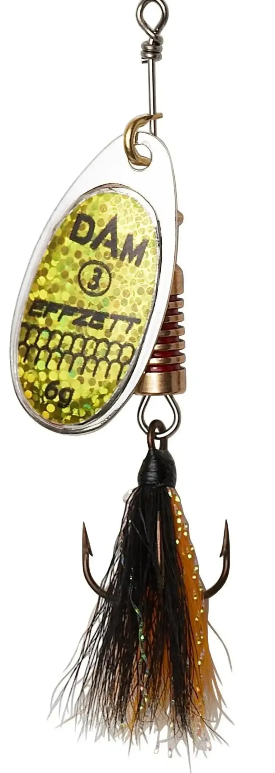 DAM FZ Standard Dressed Spinner #3 Stripe