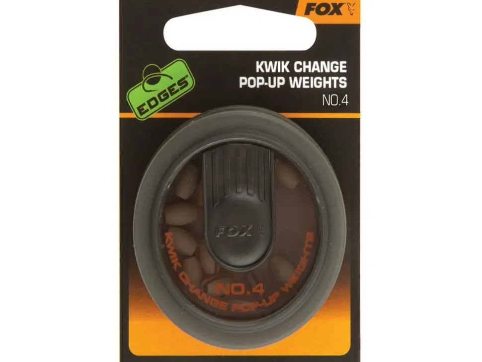 FOX Carp EDGES Kwik Change PopUp Weights #No. 4