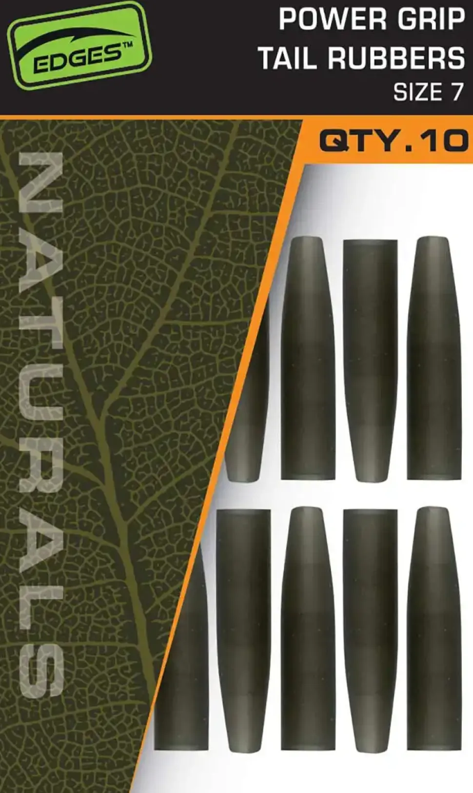 FOX Carp EDGES Naturals Power Grip Tail Rubbers #7