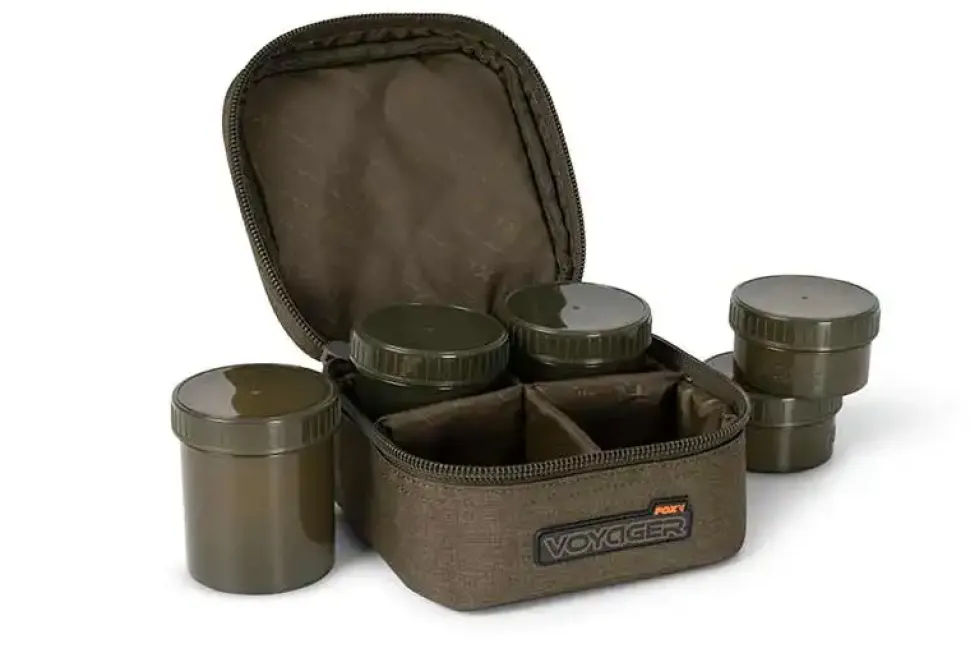 FOX Carp Voyager 6 Pot Hookbait Case