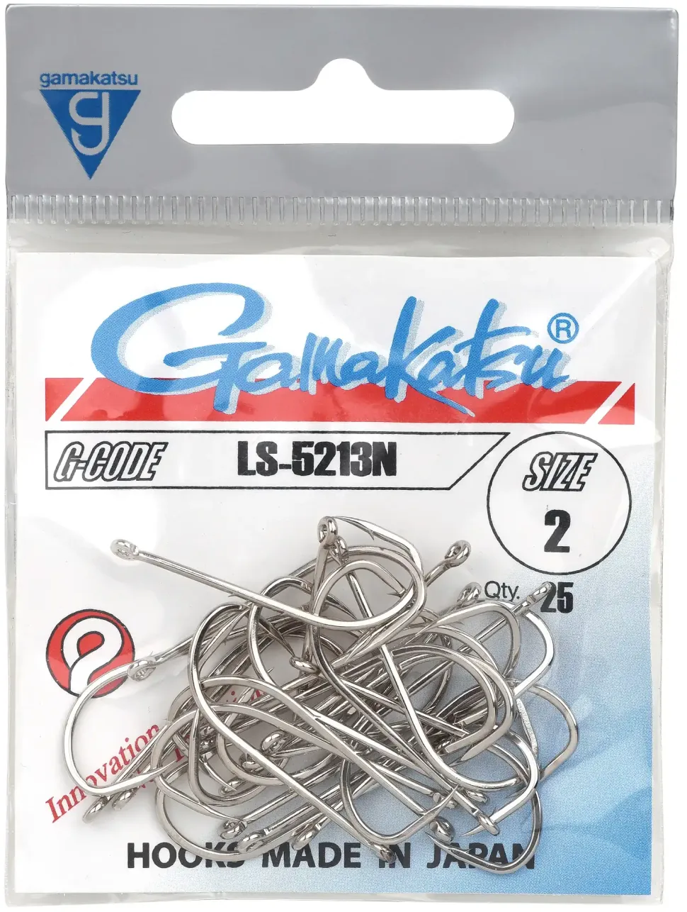 Gamakatsu LS-5213N Hooks Nickel #1/0