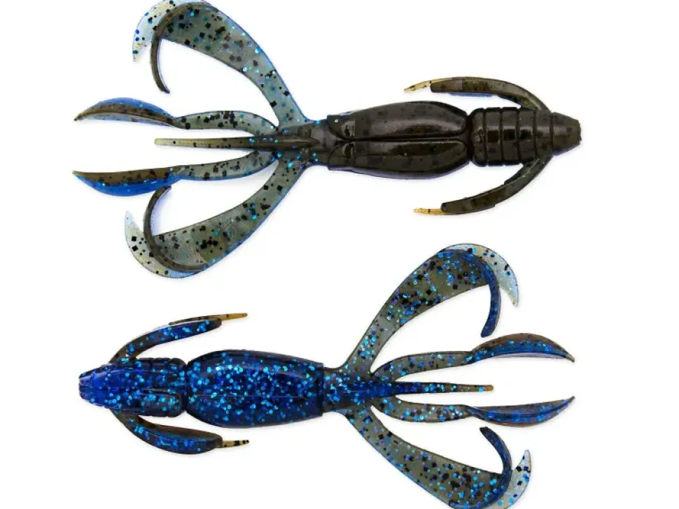 Keitech Crazy Flapper 3,6" Green Weenie Blue