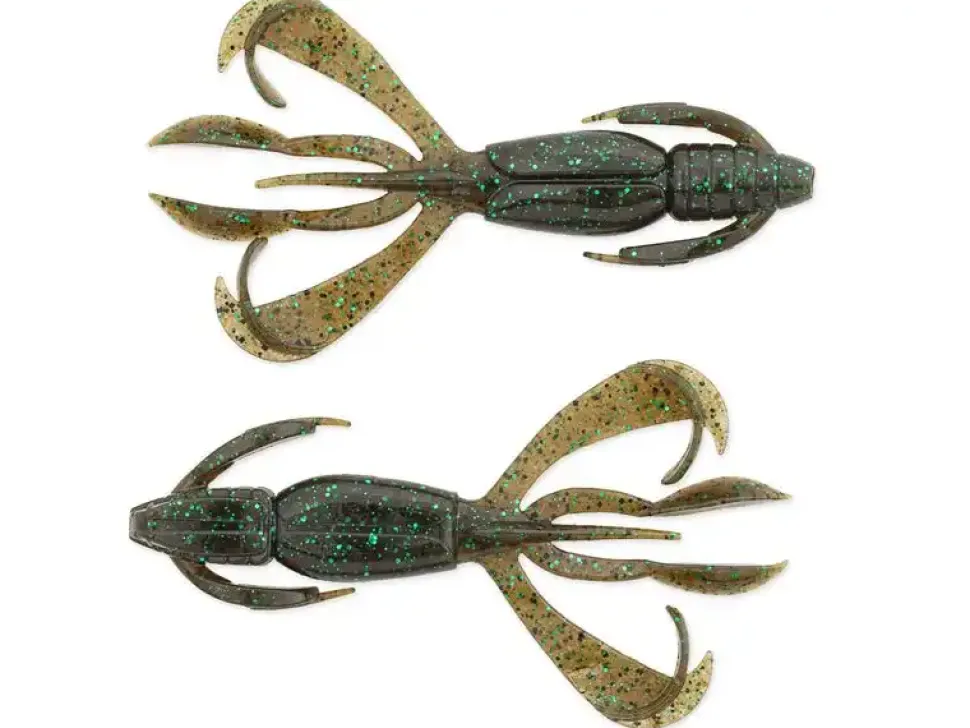 Keitech Crazy Flapper 3,6" Green Weenie Blue