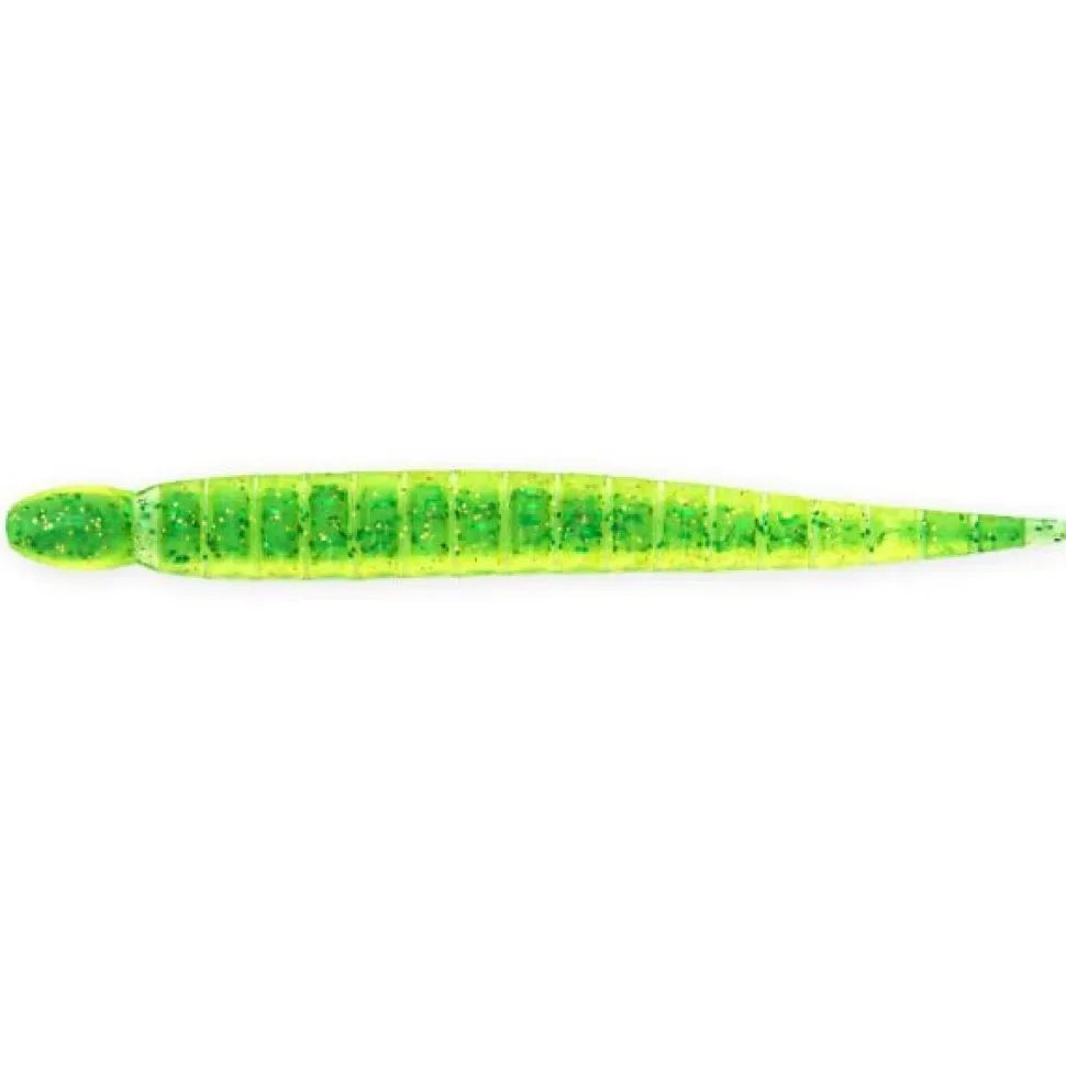 Keitech Custom Leech 3" Green Pumpkin PP.