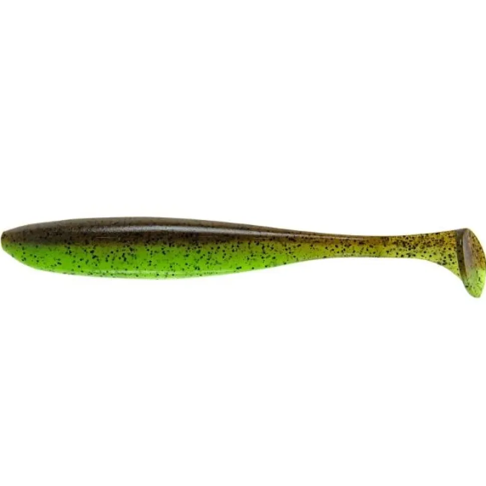 Keitech Easy Shiner 8" Green Pumpkin Chartreuse