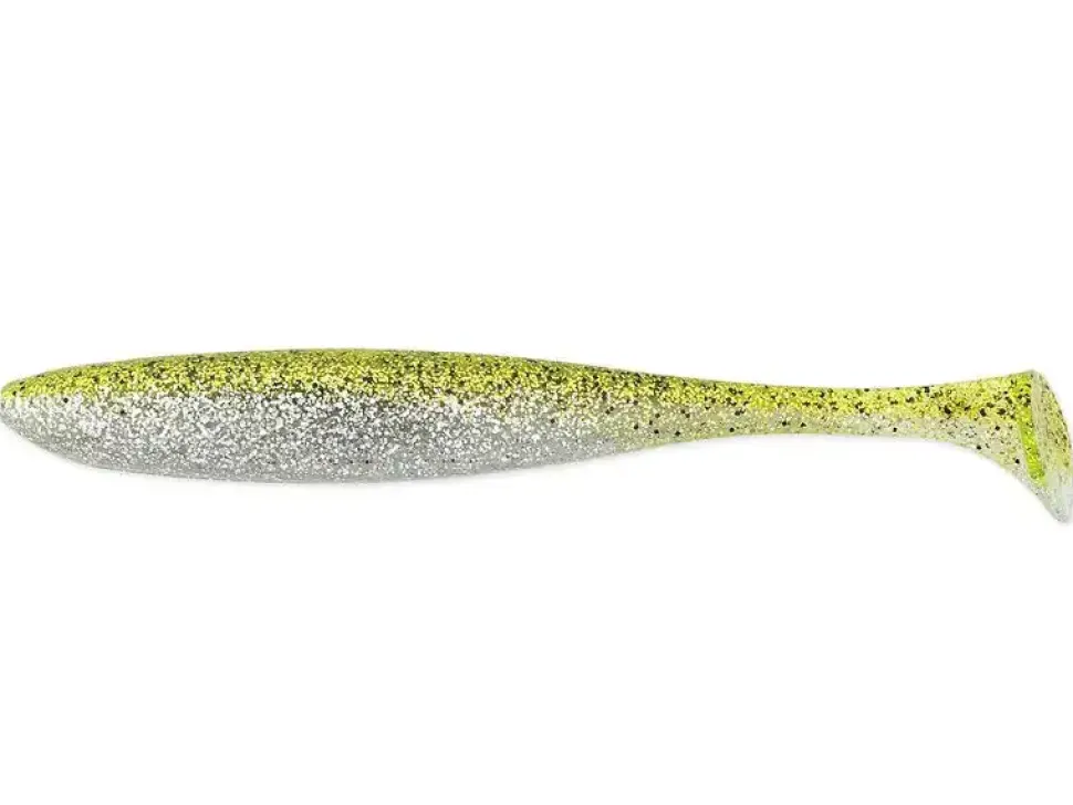 Keitech Easy Shiner 8" Green Pumpkin Chartreuse