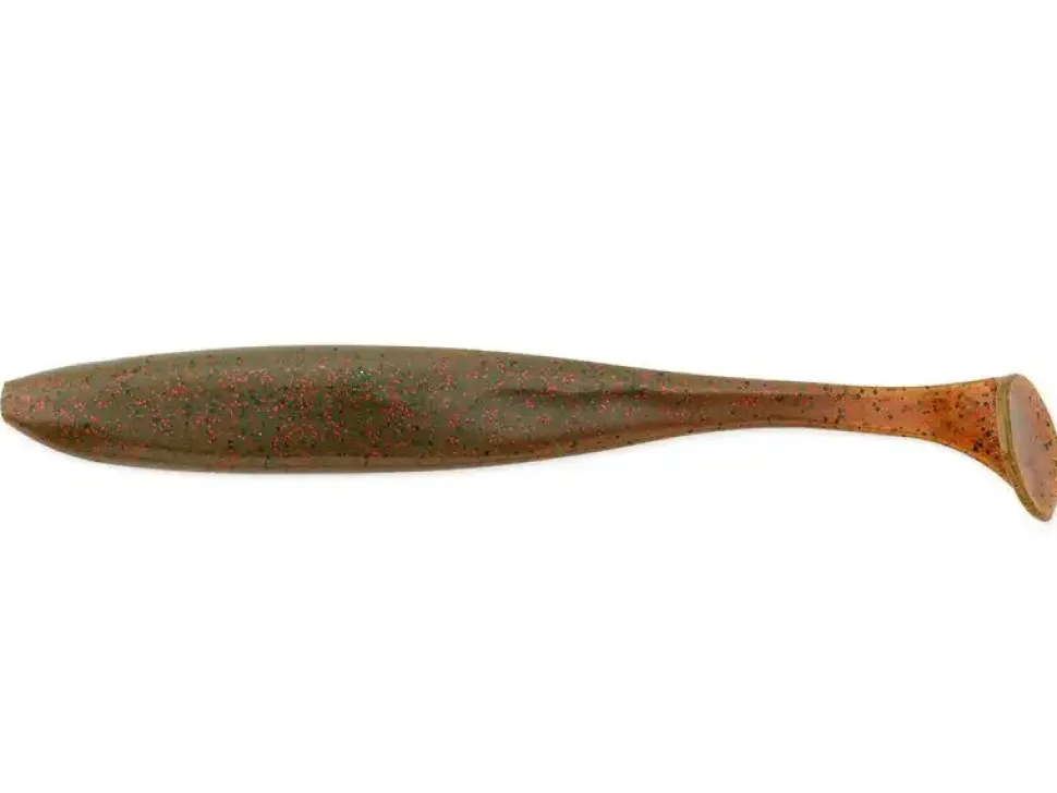 Keitech Easy Shiner 8" Green Pumpkin Chartreuse