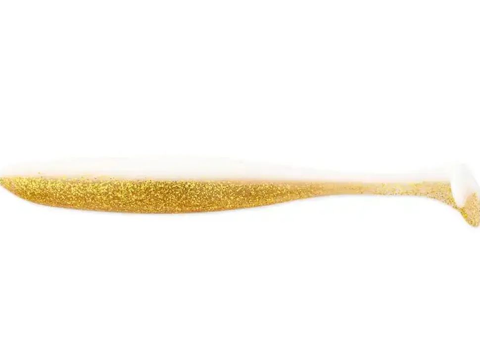 Keitech Easy Shiner 8" Green Pumpkin Chartreuse