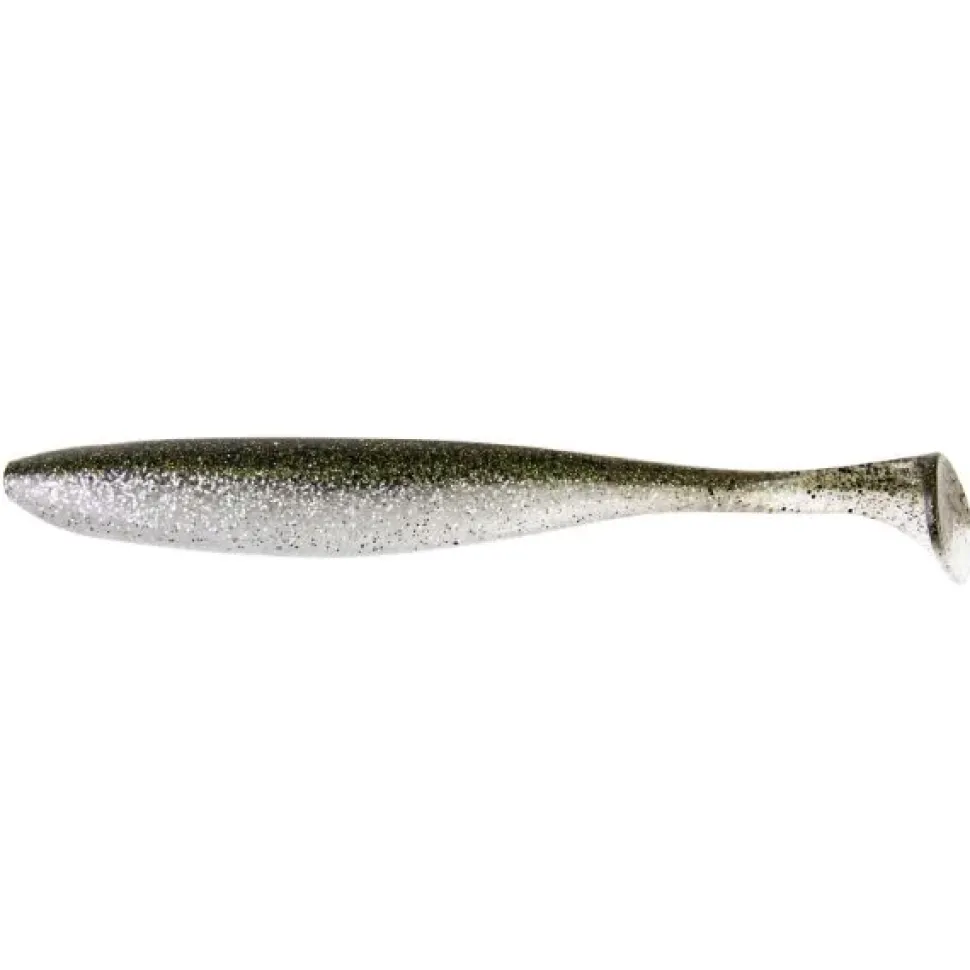 Keitech Easy Shiner 8" Green Pumpkin Chartreuse