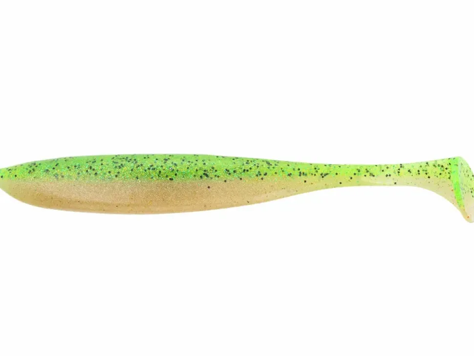 Keitech Easy Shiner 8" Green Pumpkin Chartreuse