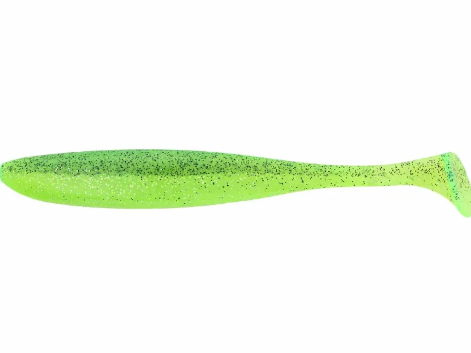 Keitech Easy Shiner 8" Green Pumpkin Chartreuse
