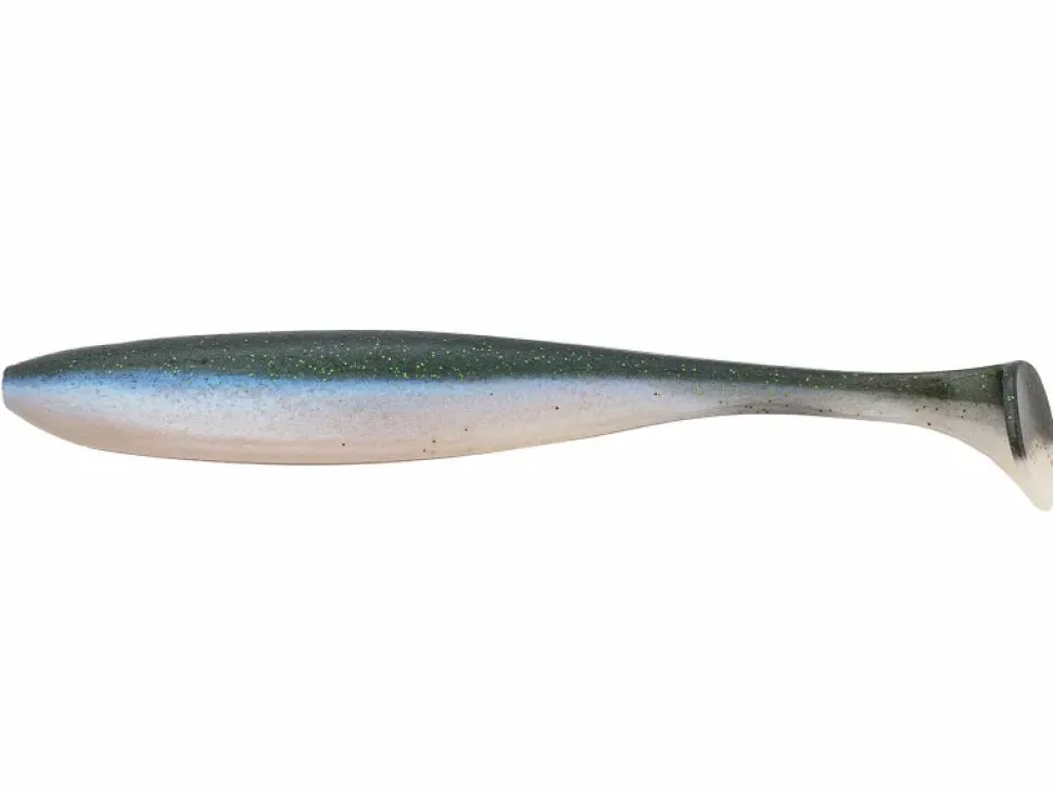 Keitech Easy Shiner 8" Green Pumpkin Chartreuse