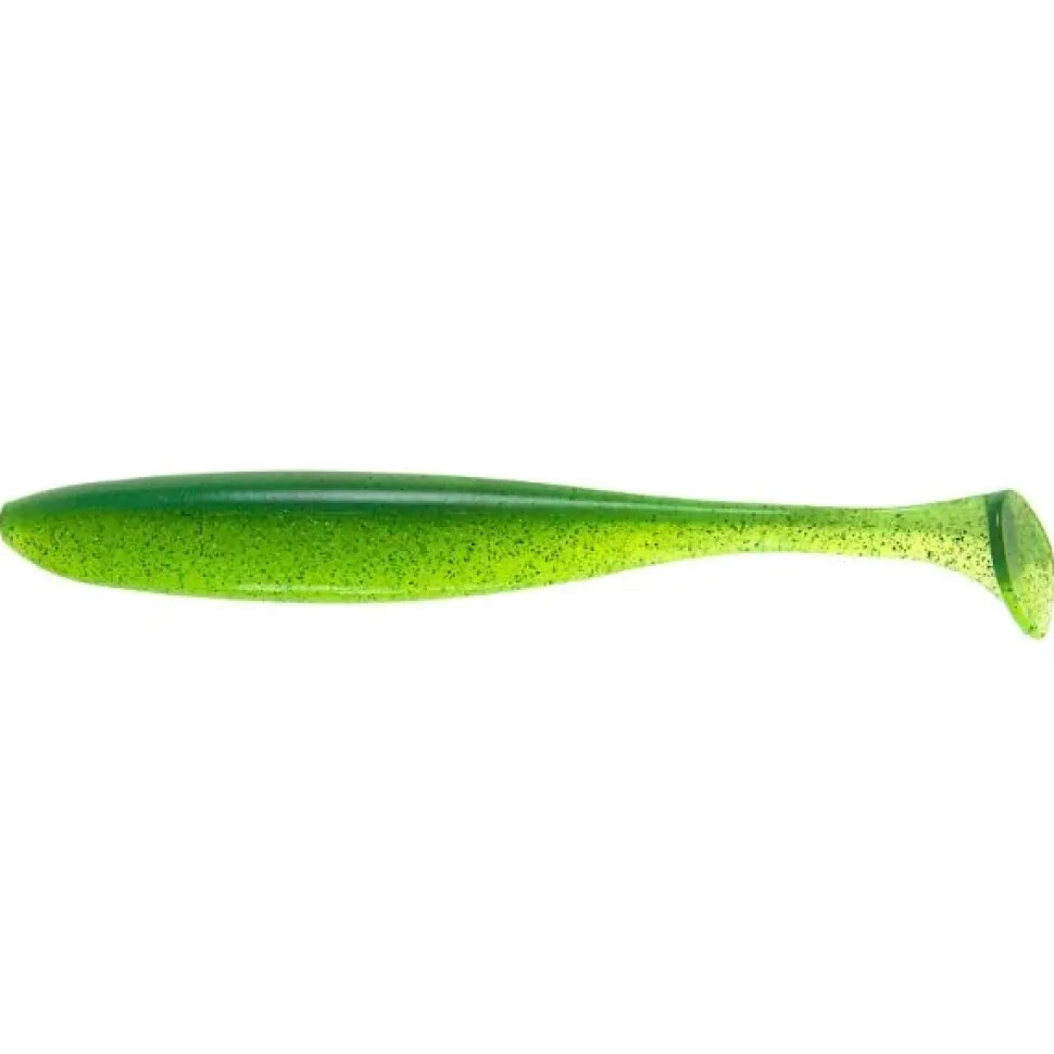 Keitech Easy Shiner 8" Green Pumpkin Chartreuse