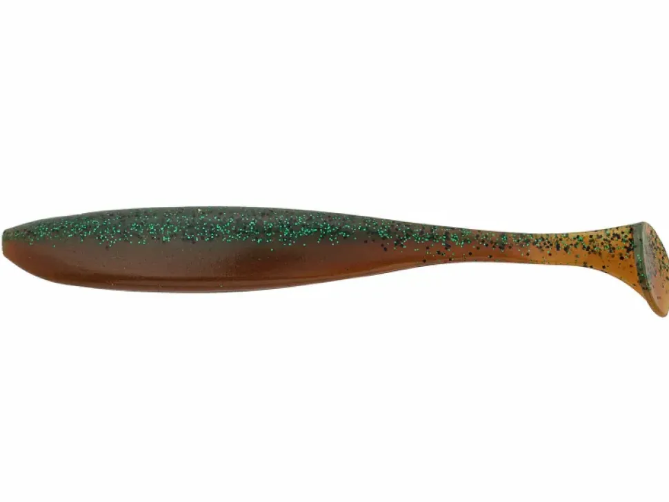 Keitech Easy Shiner 8" Green Pumpkin Chartreuse