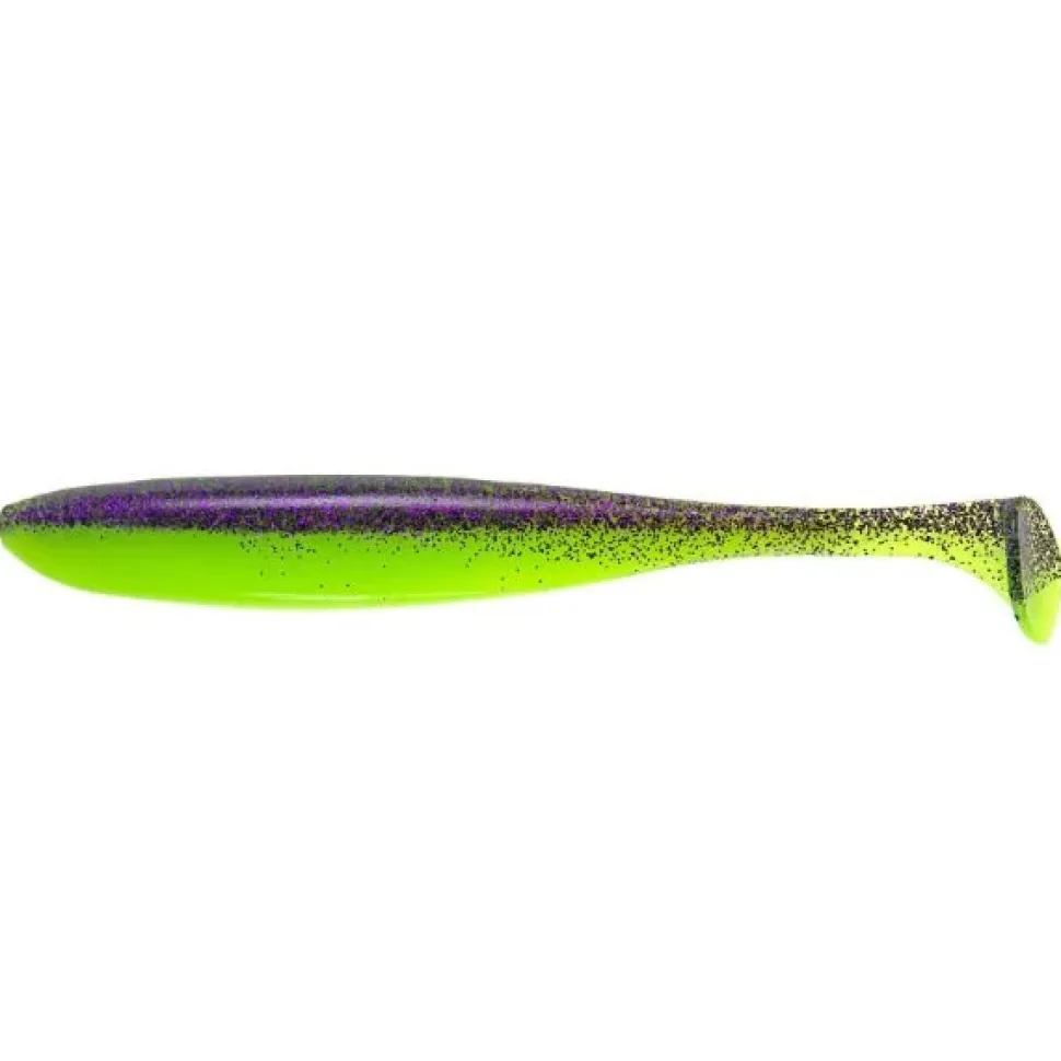Keitech Easy Shiner 8" Green Pumpkin Chartreuse