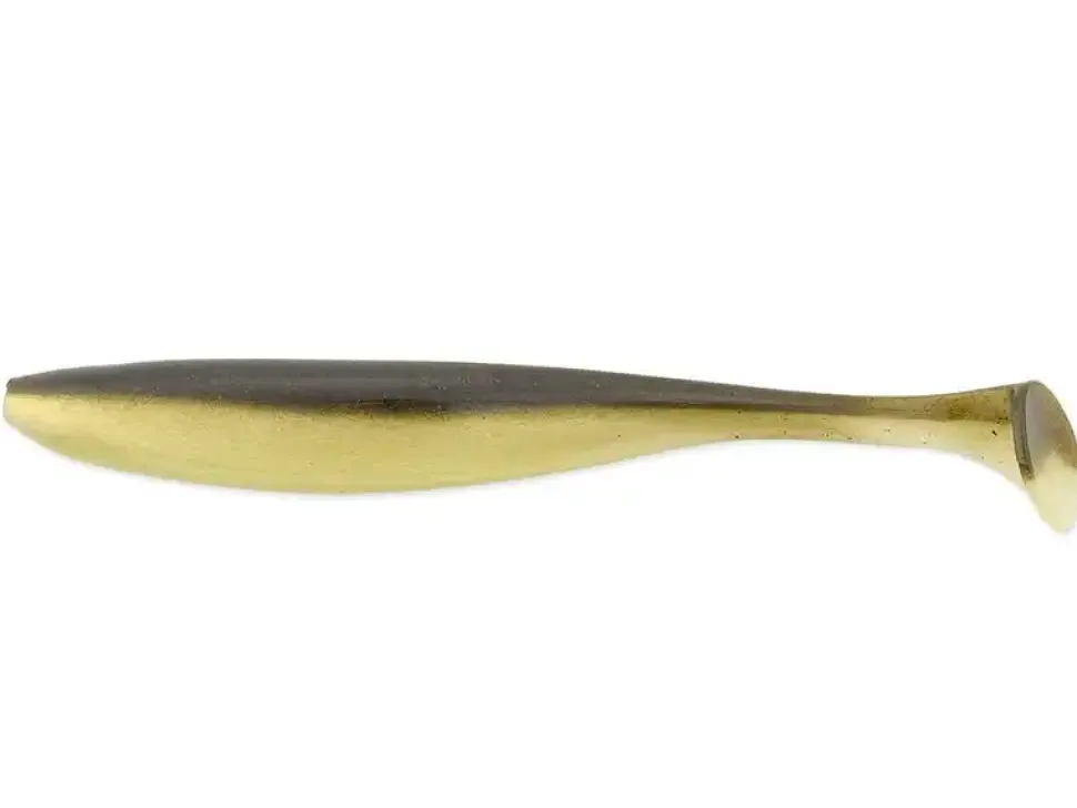 Keitech Easy Shiner 8" Green Pumpkin Chartreuse