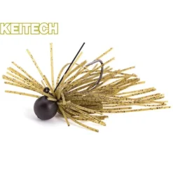 Keitech Mono Spin Jig 2,7g Gold Tiger