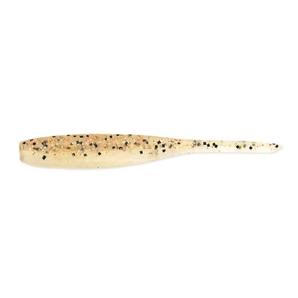 Keitech Shad Impact 2" Green Pumpkin Chartreuse