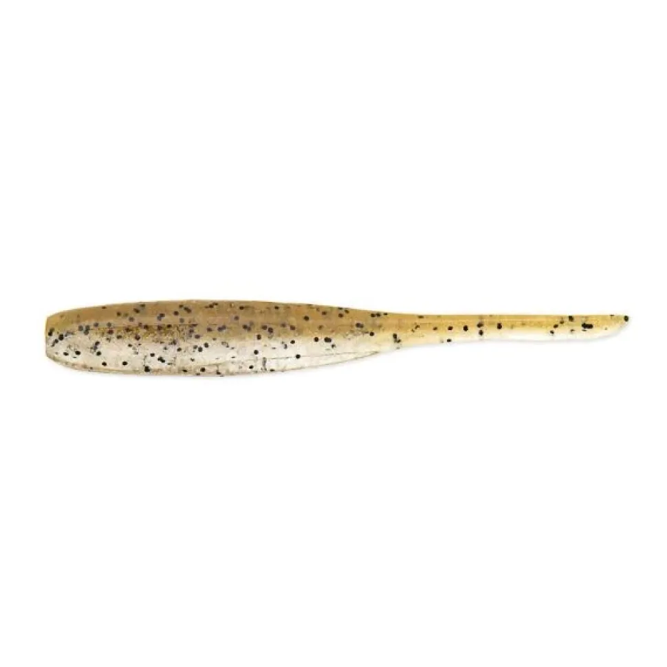 Keitech Shad Impact 2" Green Pumpkin Chartreuse