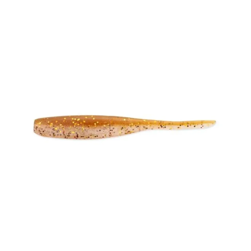 Keitech Shad Impact 2" Green Pumpkin Chartreuse