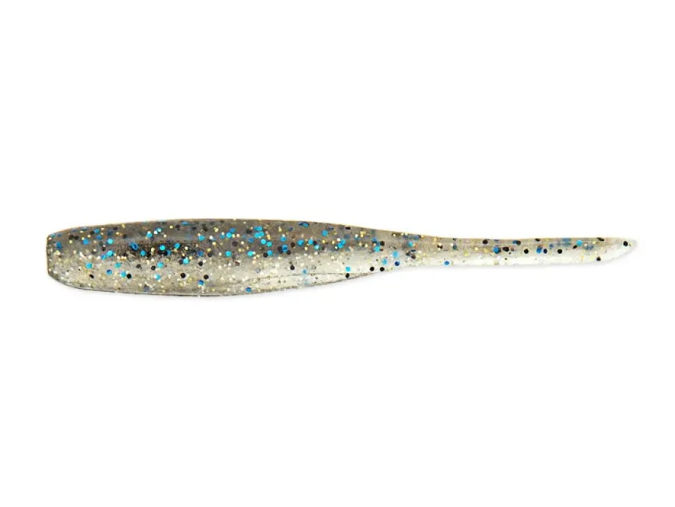 Keitech Shad Impact 2" Green Pumpkin Chartreuse