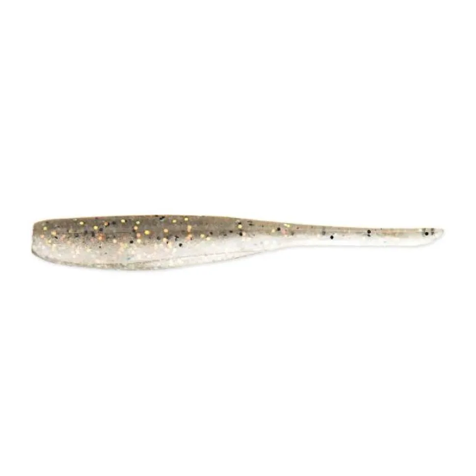 Keitech Shad Impact 2" Green Pumpkin Chartreuse
