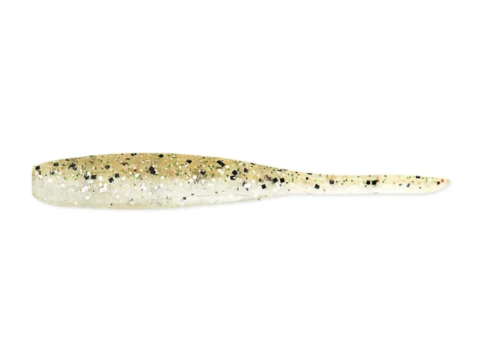Keitech Shad Impact 2" Green Pumpkin Chartreuse