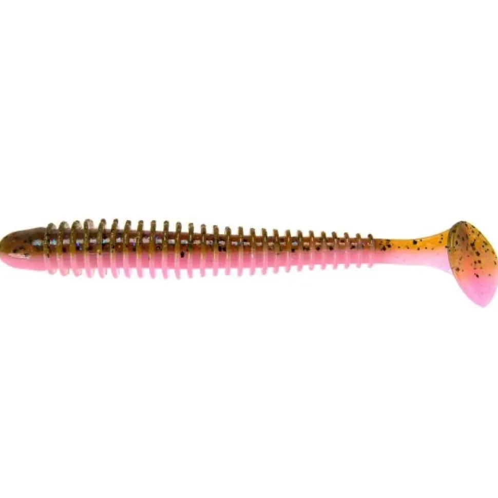 Keitech Swing Impact 4" Green Pumpkin PP.