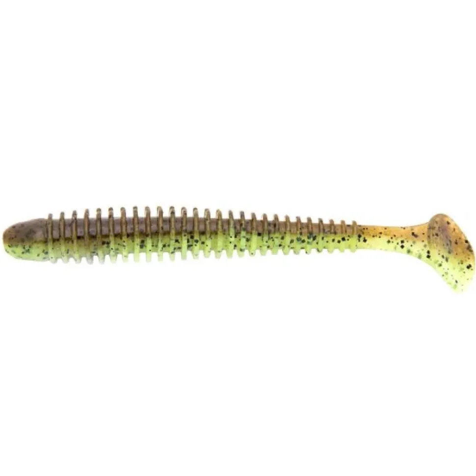 Keitech Swing Impact 4" Green Pumpkin PP.