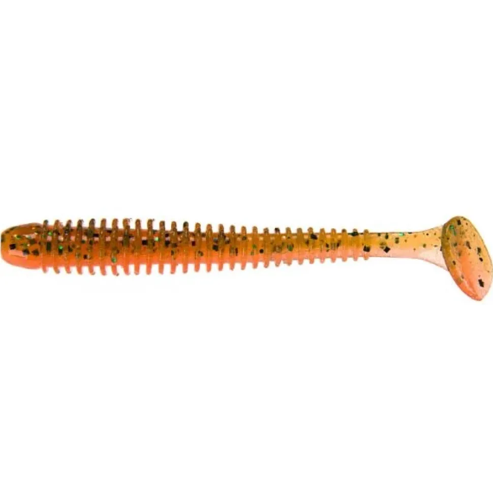 Keitech Swing Impact 4" Green Pumpkin PP.