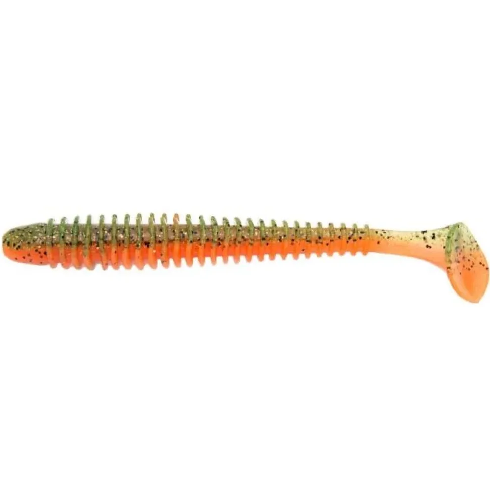 Keitech Swing Impact 4" Green Pumpkin PP.