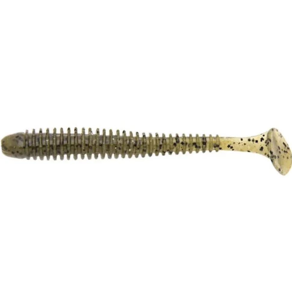 Keitech Swing Impact 4" Green Pumpkin PP.