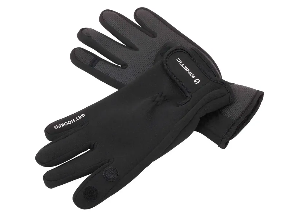 Kinetic Neoprene Glove Full Finger #L Black
