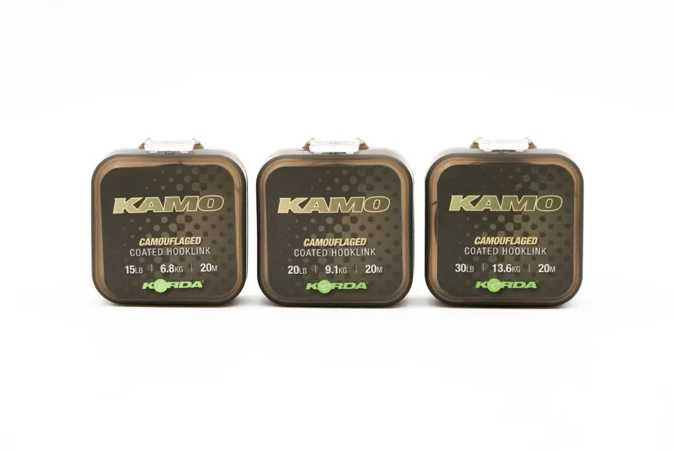 Korda Kamo Coated Hooklink 20lb 20m