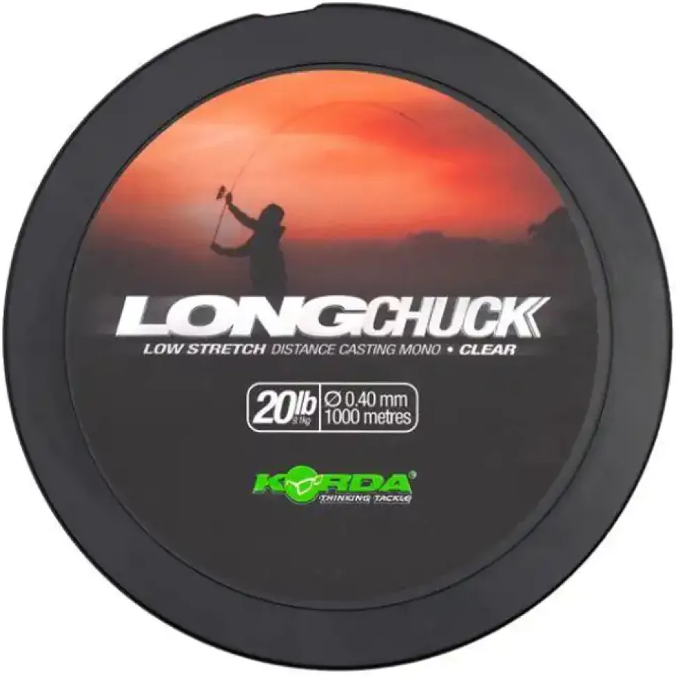 Korda LongChuck 1000m Clear 0,40mm 20lb