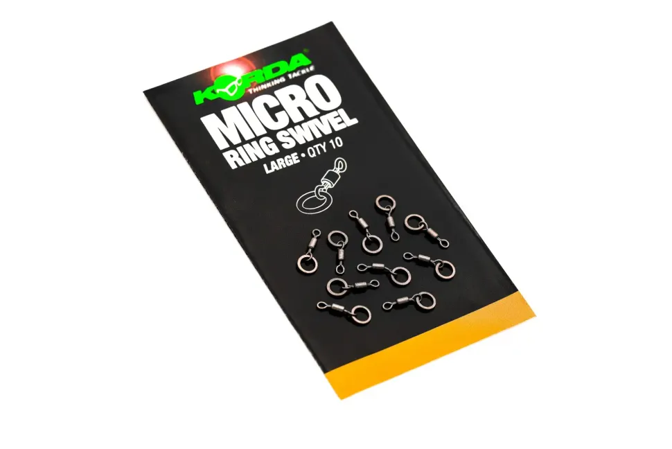 Korda Micro Rig Ring Swivel #Medium
