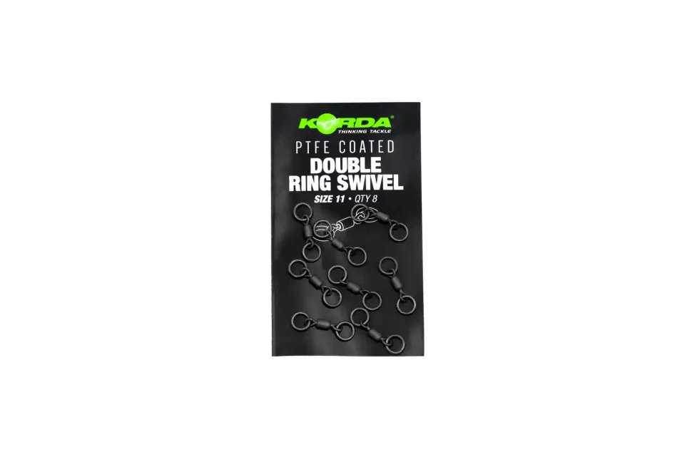Korda PTFE Double Ring Swivel #11