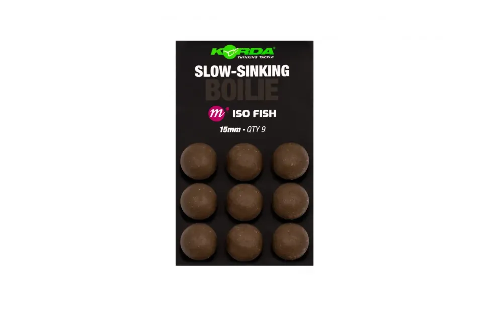 Korda Slow Sinking Boilie 15mm ISO Fish