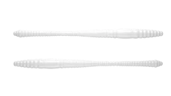 Libra Lures Dying Worm 70 Cheese 7cm 001 - white