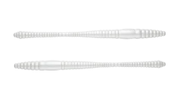 Libra Lures Dying Worm 70 Cheese 7cm 001 - white
