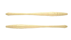 Libra Lures Dying Worm 70 Cheese 7cm 001 - white