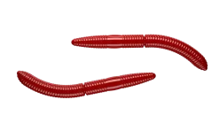 Libra Lures Fatty D'Worm 65 Cheese 6,5cm 001 - white