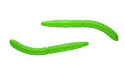 Libra Lures Fatty D'Worm 65 Cheese 6,5cm 001 - white