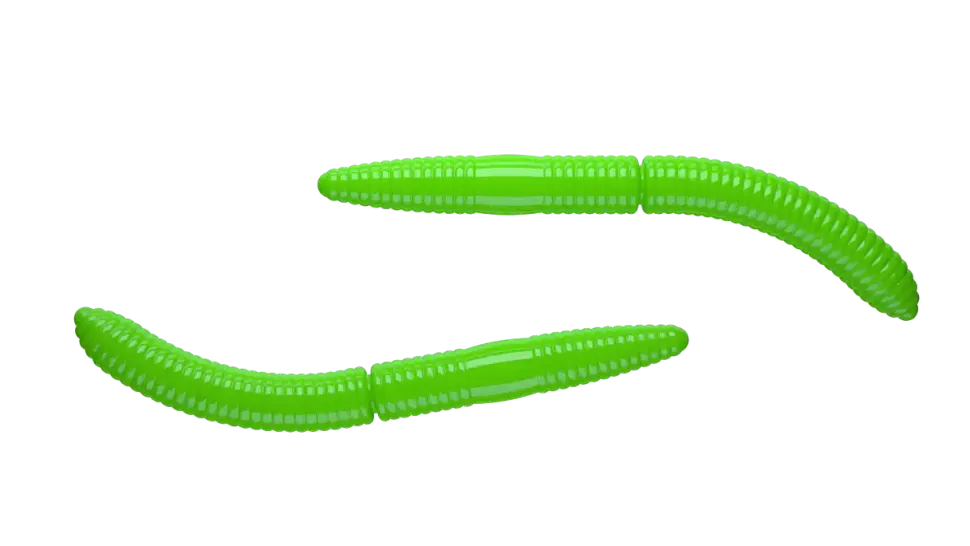 Libra Lures Fatty D'Worm 65 Cheese 6,5cm 001 - white