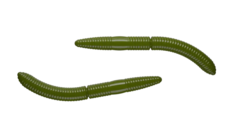 Libra Lures Fatty D'Worm 65 Cheese 6,5cm 001 - white