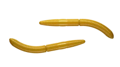 Libra Lures Fatty D'Worm 65 Cheese 6,5cm 001 - white