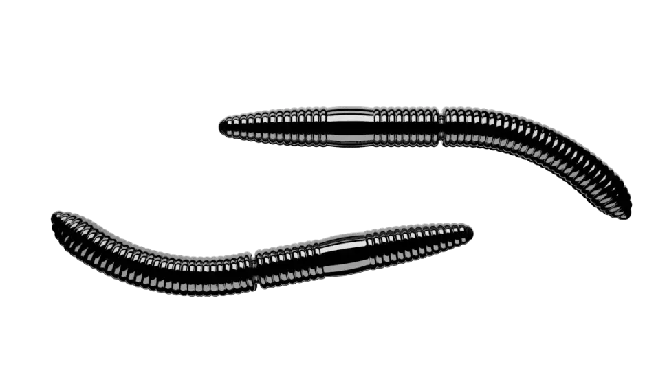 Libra Lures Fatty D'Worm 65 Cheese 6,5cm 001 - white