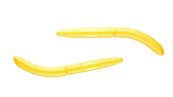 Libra Lures Fatty D'Worm 65 Cheese 6,5cm 001 - white
